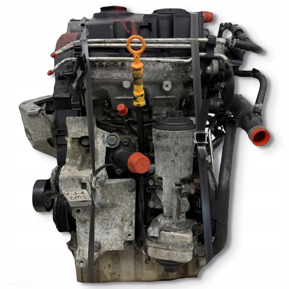 SILNIK BMS Skoda Roomster Fabia II VW Polo V 1.4 TDI 80KM diesel kompletny - 4