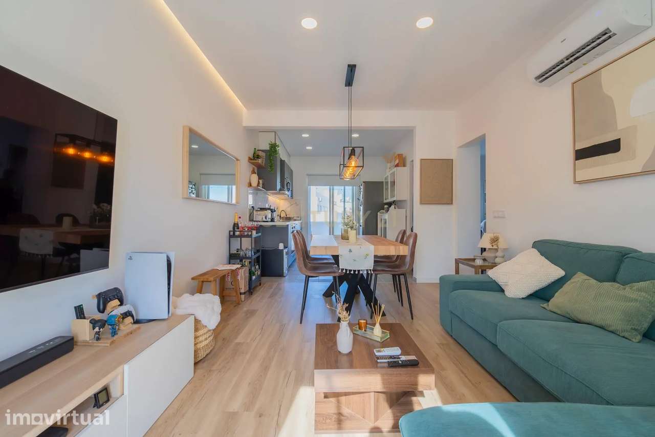 Apartamento T1 com Terraços e Vista Panorâmica em Olhão - Grande imagem: 4/27