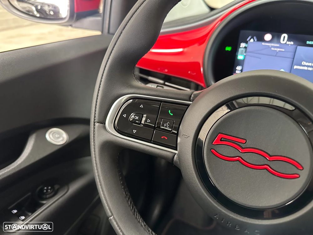 Fiat 500e 23,8kWh Red - 40