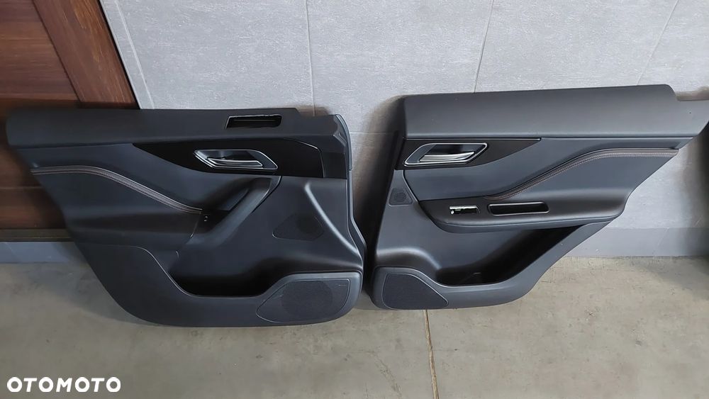 FOTELE PRZÓD TYŁ KOMPLET SKÓRA PLUS BOCZKI JAGUAR F-PACE R2018 EUROPA TUNEL PODŁOKIETNIKI - 9