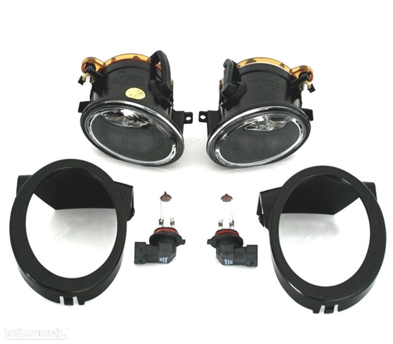 FARÓIS NEVOEIRO PÁRA-CHOQUES BMW E46 98-06 E39 95-03 LOOK M - 2