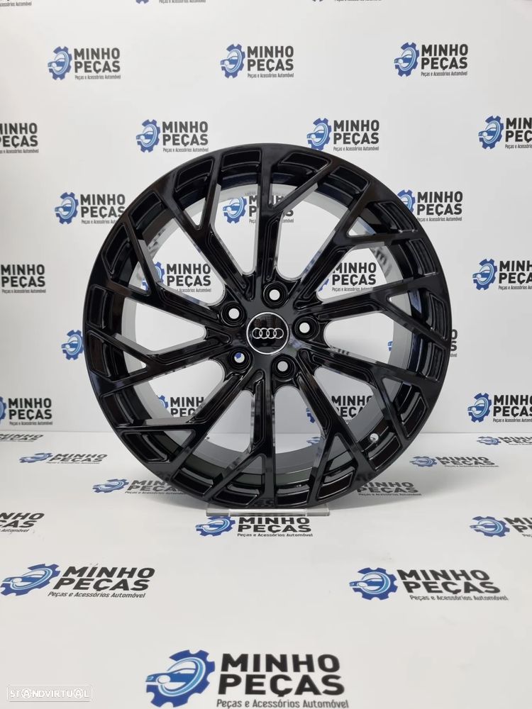 Jantes Audi Novo A8 S8 em 18 Preto Brilho - 8