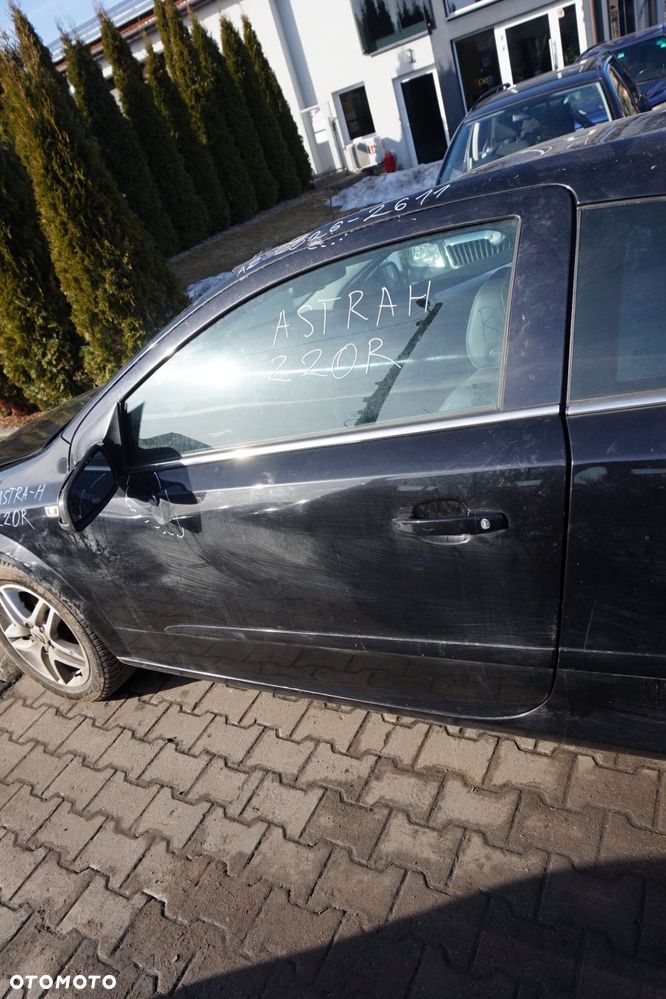 DRZWI PRZEDNIE LEWE ASTRA III H 3D HB Z20R  CZARNY OPEL 2004-2006 - 1