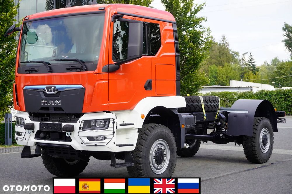 MAN TGM 18.250 4x4 / podwozie 520 cm / bez przebiegu_261284 - 1