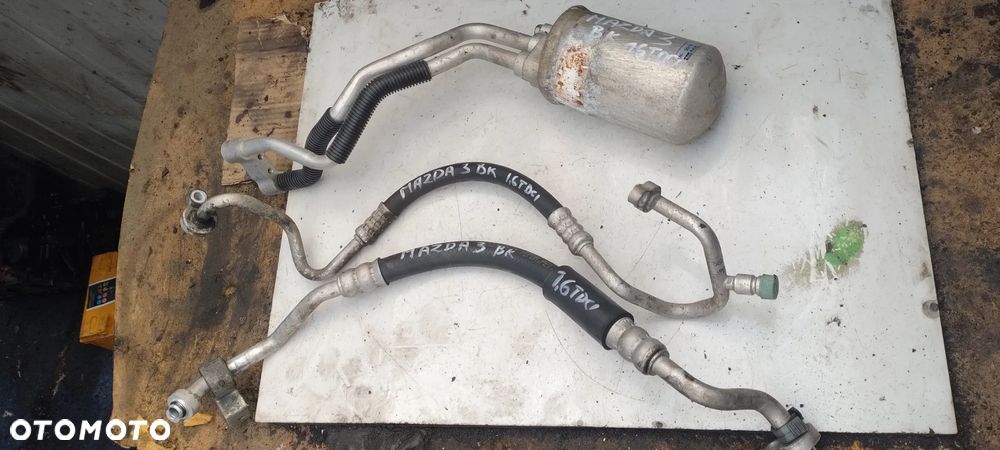 MAZDA 3 BK 1,6d citd przewód klimatyzacji skraplacz - 1