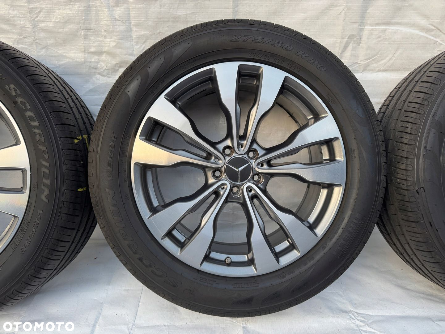 Felgi Mercedes GLE C292 20" 8,5J ET29 ET53,5 TPMS 5102 - 6