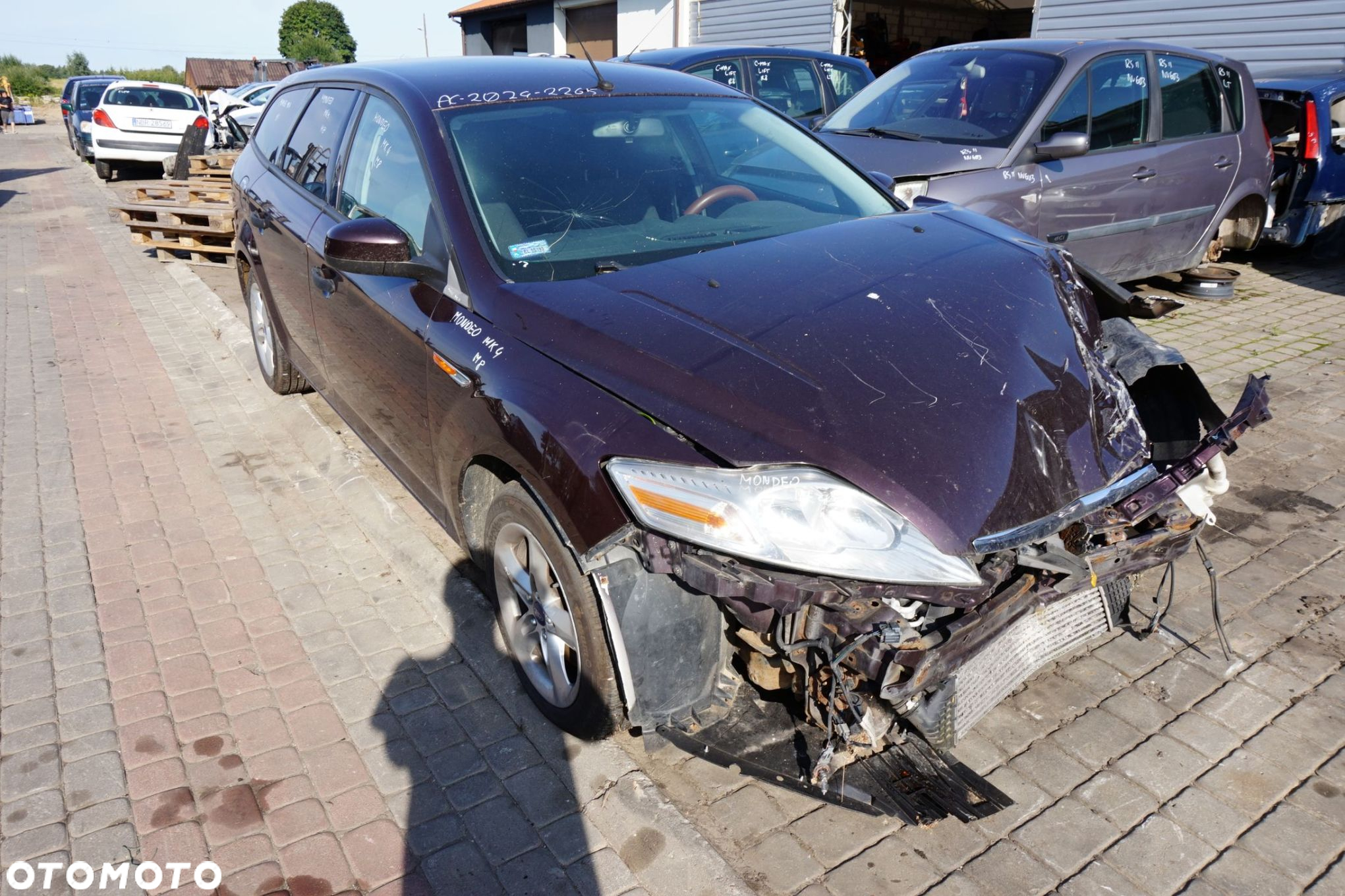 FORD MONDEO IV MK4 KOMBI 2010 M8 1.8 TDCI QYBA KHBA 125KM MTX75 3.41 BORDOWY MORELLO na części - 6