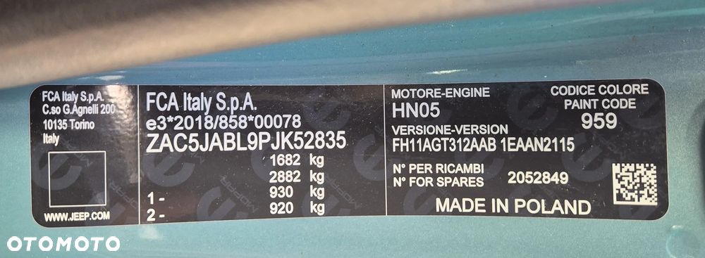 Jeep Avenger 1.2 GSE T3 Longitude FWD - 18