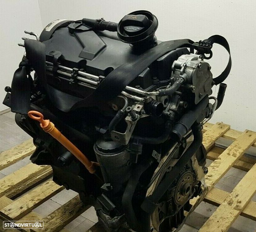 Motor VW TOURAN 1.9 TDI 100cv  02.03 - 05.10 Usado REF. AVQ - 2