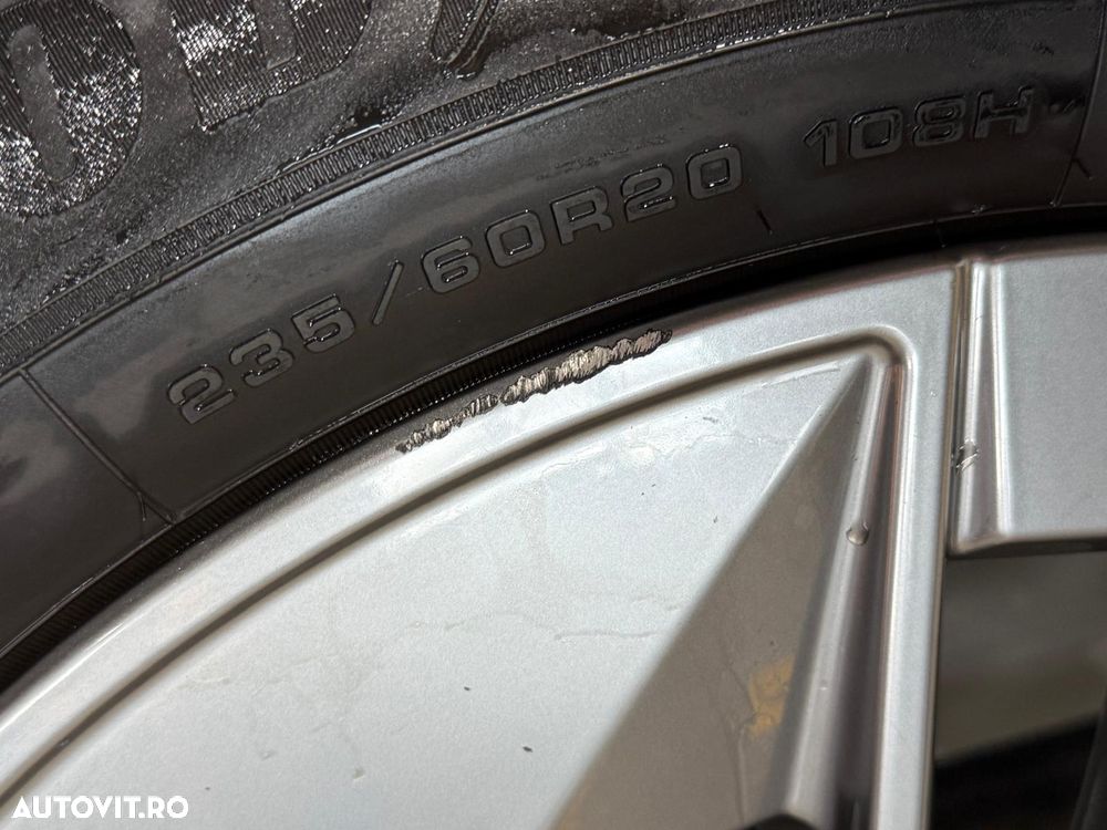 Jante Bmw iX 20 inch originale, senzori originali , anvelope iarna Goodyear - 6