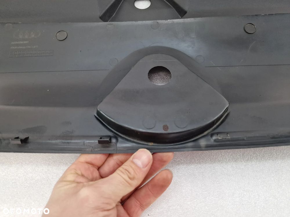 AUDI A4 B9 8W0 14- , LIFT 18- OSŁONA / NAKŁADKA PASA PRZEDNIEGO PRZÓD , NR 8W0807081 , 8W0807081F , NR AUKCJI OP80 - 16