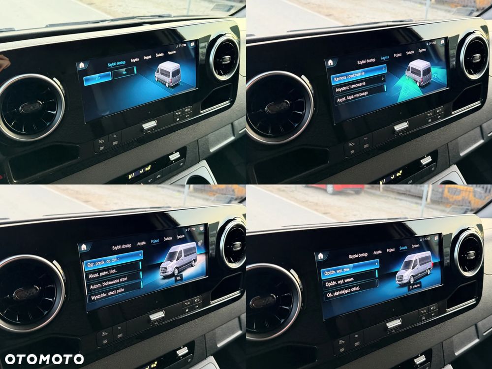 Mercedes-Benz SPRINTER // 319 CDI // 3.0 V6 190 KM // AUTOMAT // MAŁY PRZEBIEG //  BEZWYPADKOWY // L2H1 // FULL LED // SALON PL // 1 WŁ // - 15
