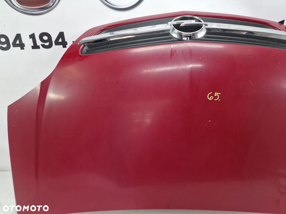 OPEL MERIVA A 02- MASKA CZERWONO - BORDOWA , NR AUKCJI NM65 - 7