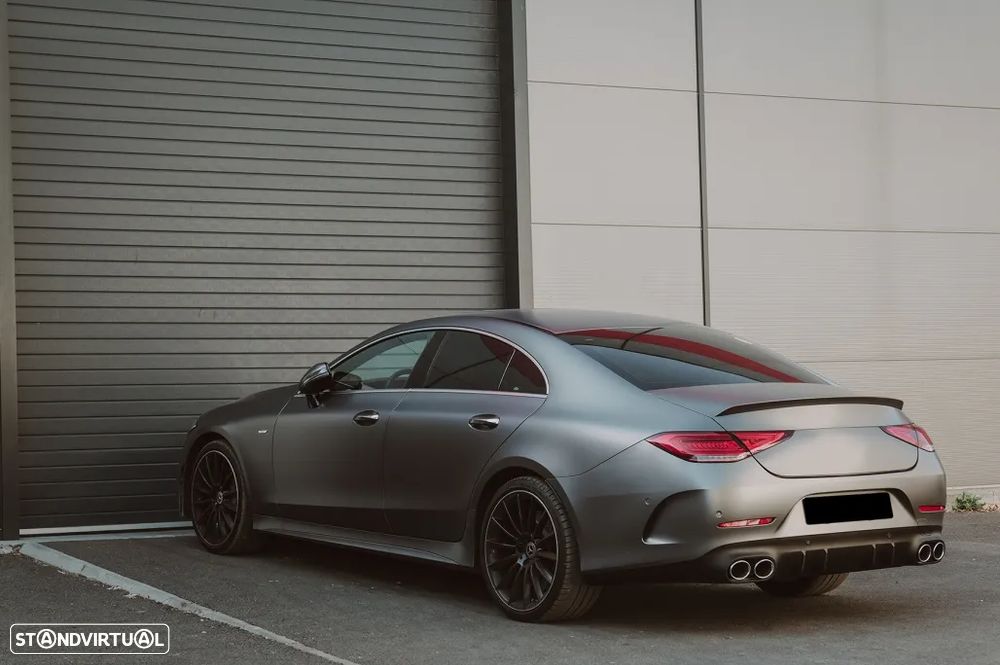 Difusor com Ponteiras Mercedes CLS C257 (2018 em diante) Look 53 AMG - 10