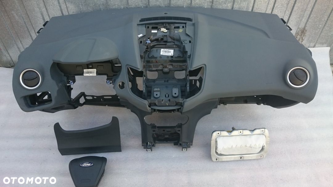 FORD FIESTA MK7 KONSOLA PULPIT AIRBAG DESKA - 1