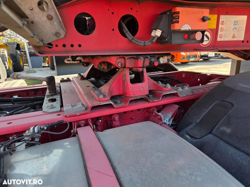 DAF XF530, 2018, 601.155km, KIT BASCULARE, AUTOMATA+INTARDER 6 trepte, FRIGIDER, XENON, Fuste laterale, Jante Aluminiu, Anv 315/80R22,5 80% OK, Goarne, girofaruri, rulat doar in GERMANIA, leasing 3 ani-rata leasing 3400 lei, CIV, PROMOTIE 22900 EUR+tva - 32