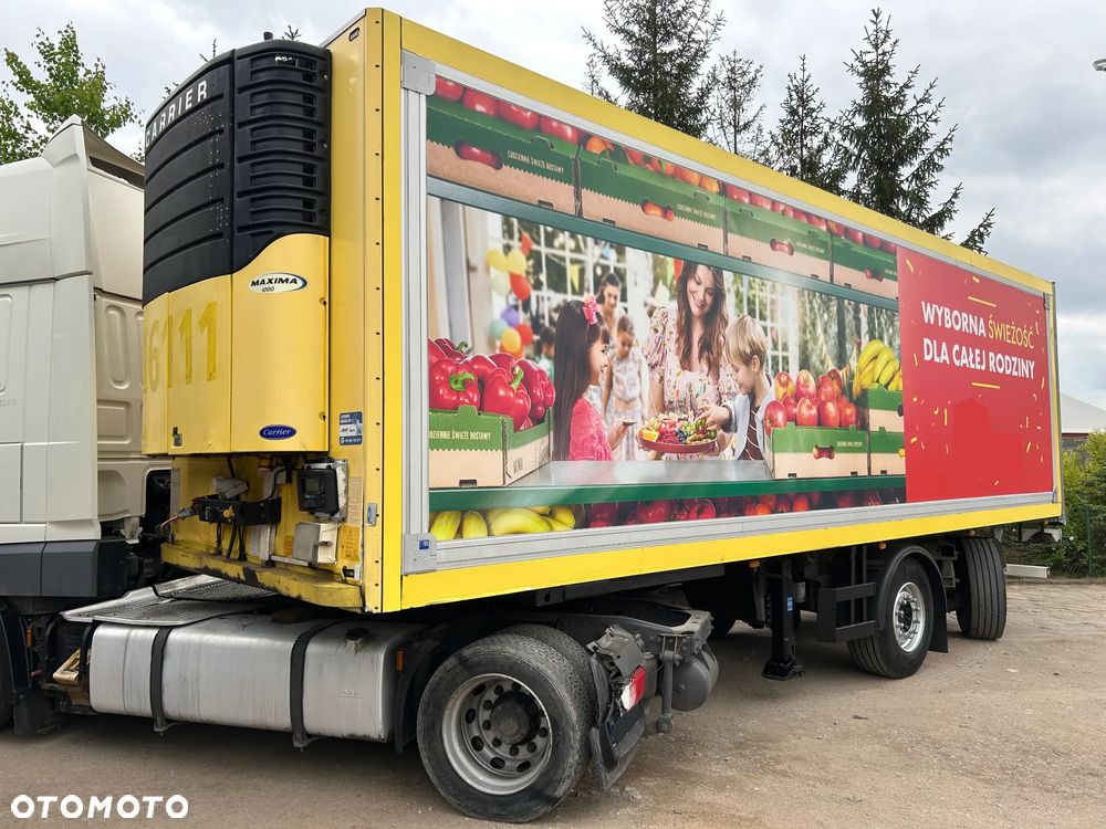 Schmitz Cargobull SKO 18 CARRIER MAXIMA 1000 / 2 OSIE / 22 PALETY / OŚ SKRĘTNA / ROLETA / SKRĘTNA OŚ NA OBROTNICY / IDEALNA POD DYSTRYBUCJĘ / ŚWIETNIE ZWROTNA KRÓTKA NACZEPA / DOSTĘPNE 3 SZTUKI !! - 1