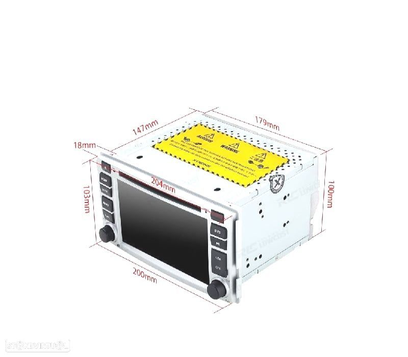 AUTO RADIO GPS ANDROID 12 PARA HYUNDAI SANTA FE 06-12 - 5