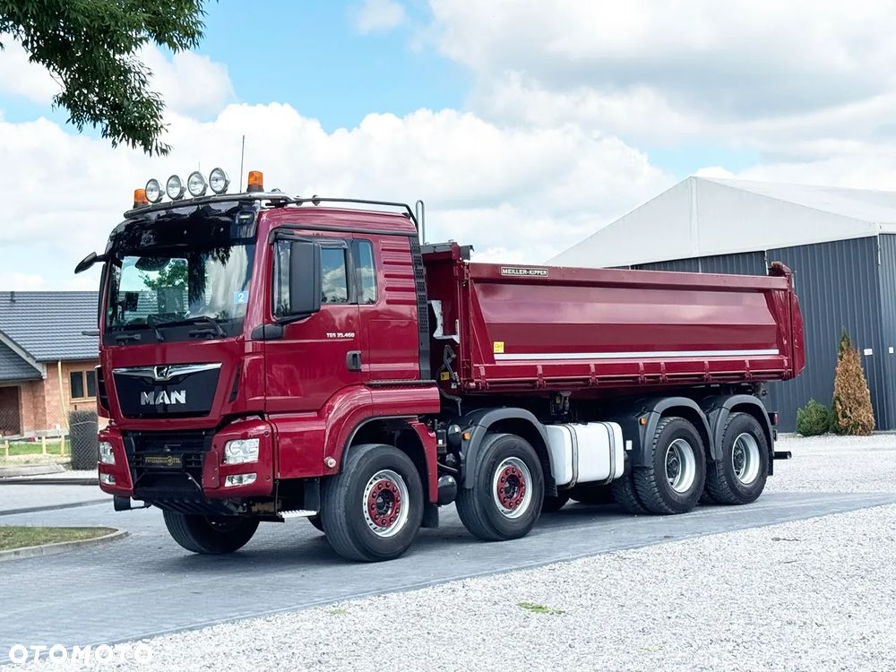 MAN TGS 35.460 // 8X4 // MANUAL // RESOR // MEILLER KIPPER 16 m3-3STRONNY // BURTA 110 // DWIE KAMERY // Z NIEMIEC - 39