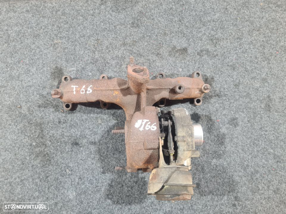 TURBO ORIGINAL 038253019A 4349342 VW VOLKSWAGEN GOLF IV 4 MK4 1.9 TDI 115CV AJM AUDI - 5