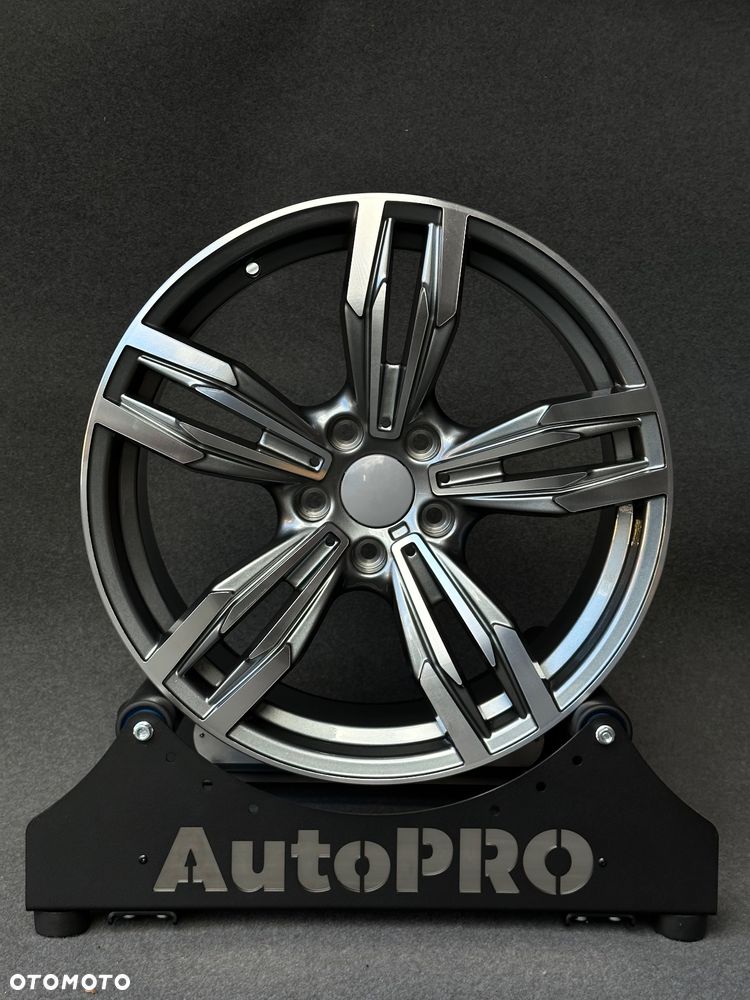 NOWE alufelgi 5x120 19” do BMW grafit w połysku polerowany front - 1