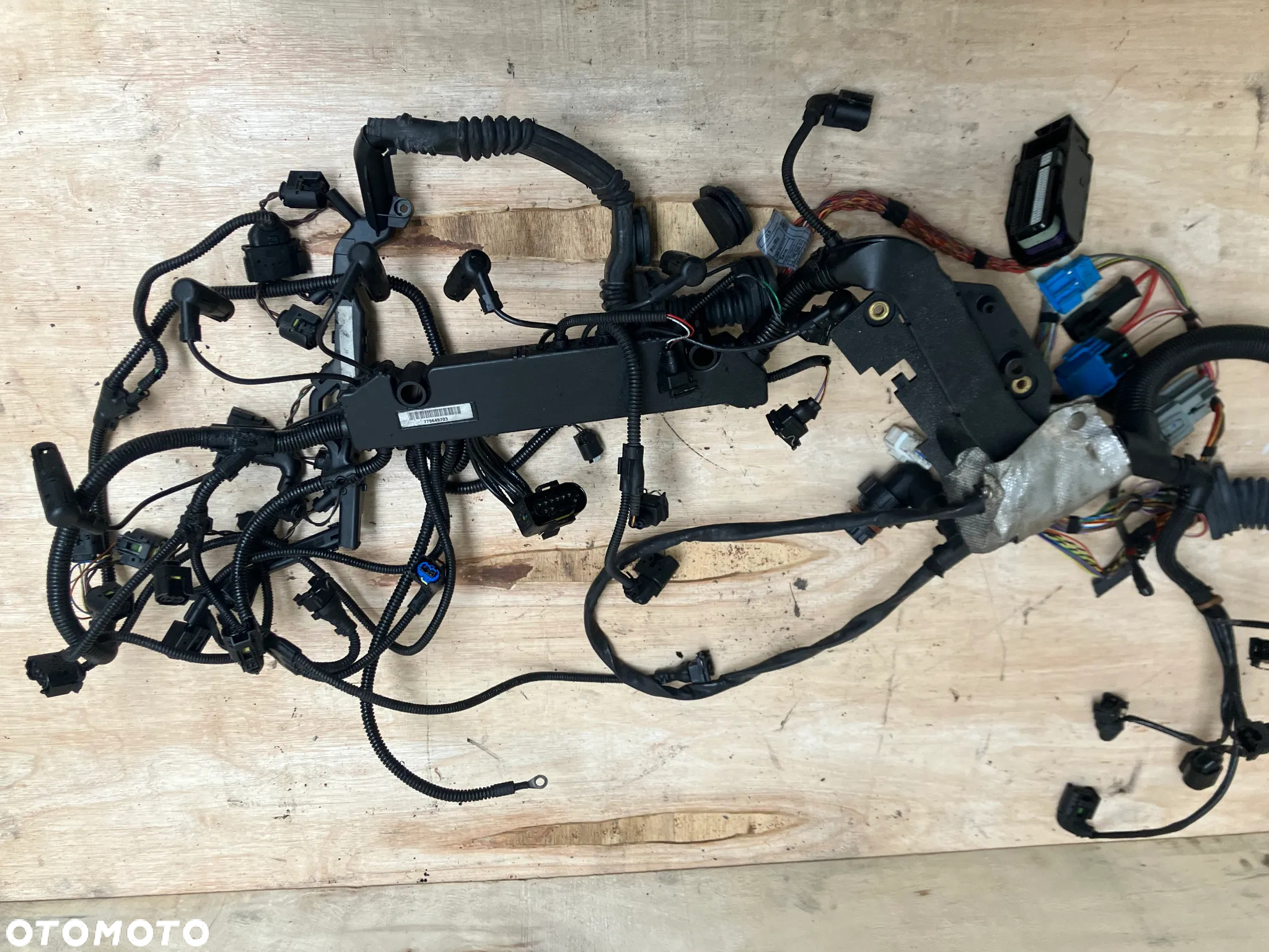 WIĄZKA SILNIKA BMW E60 E61 535D 272KM M57 BITURBO ŻELIWO PRZED LIFT INSTALACJA EUROPA AUTOMAT 7792262 7796497 - 5