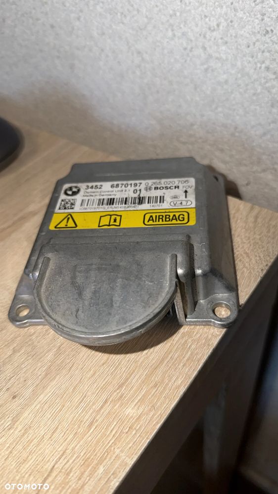 BMW F15 F16 MODUŁ AIRBAG 6870197 - 1