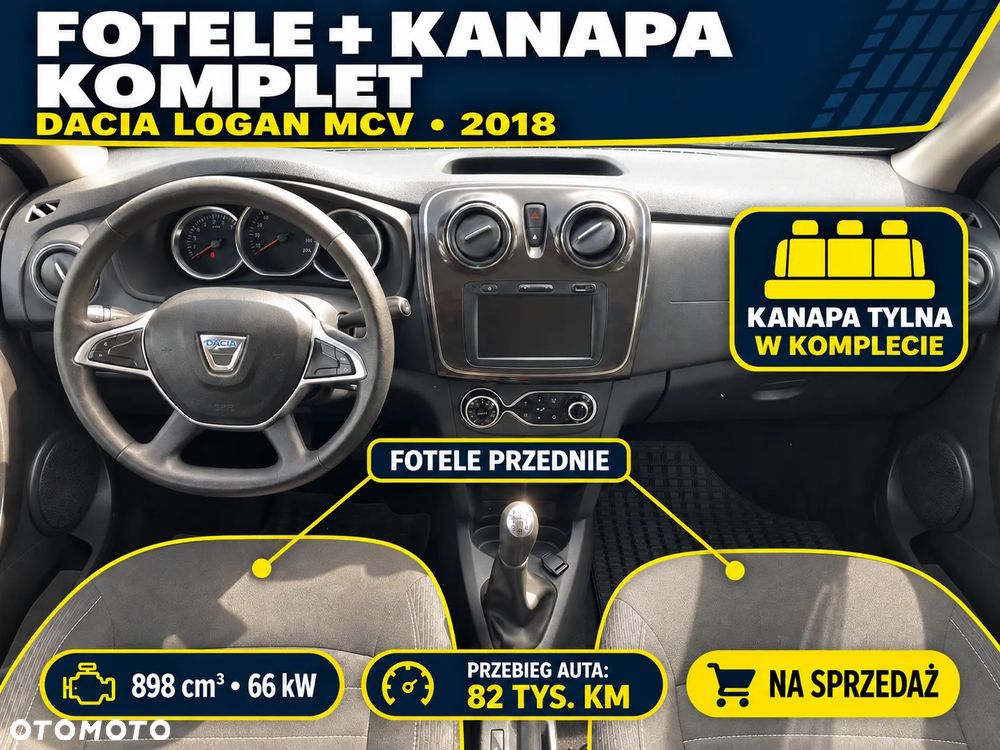 FOTEL FOTELE KANAPA DACIA LOGAN MCV 2 II TED69
