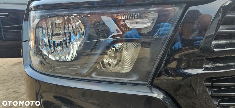 RAM 1500 V 5 2019- Big Horn 5.7 HEMI KOLOR PXJ Kompletny przód Maska Zderzak Reflektor Lampa Błotnik Pas Wzmocnienie czołowe chłodnice Komplet chłodnic z wentylatorem Listwa Maskownica - 13