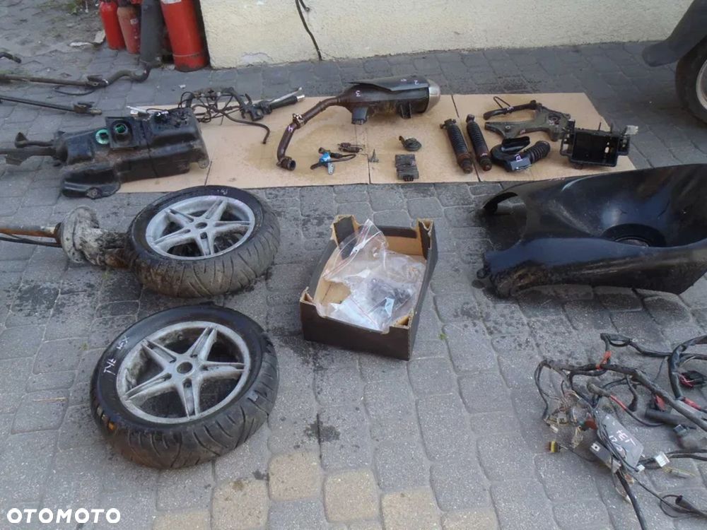 koło felga opona piaggio hexagon dużo częsci - 4