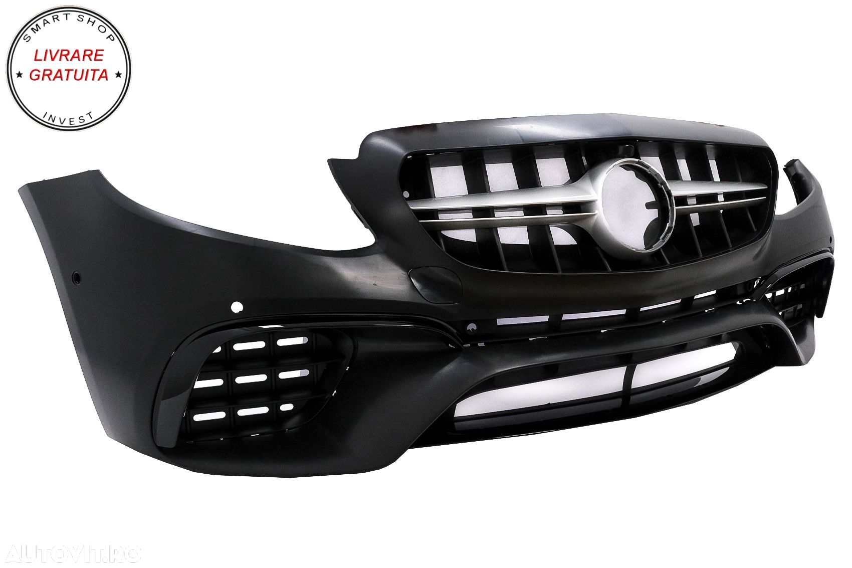 Pachet Exterior Mercedes E-Class W213 (2016-2019) E63 Design cu Difuzor si Ornamen- livrare gratuita - 4