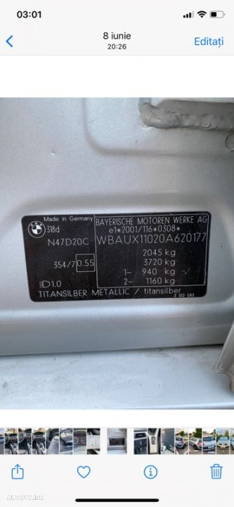 BMW Seria 3 318d DPF Touring - 9