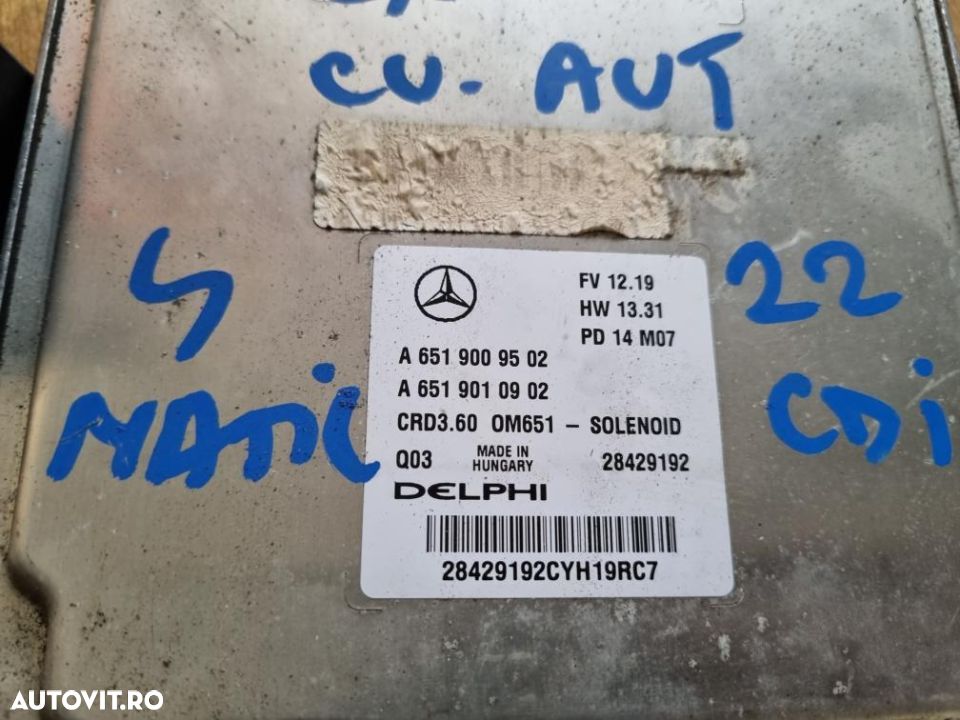 kit pornire mercedes gla220 cdi 4 matic w156 an 2014 - 2