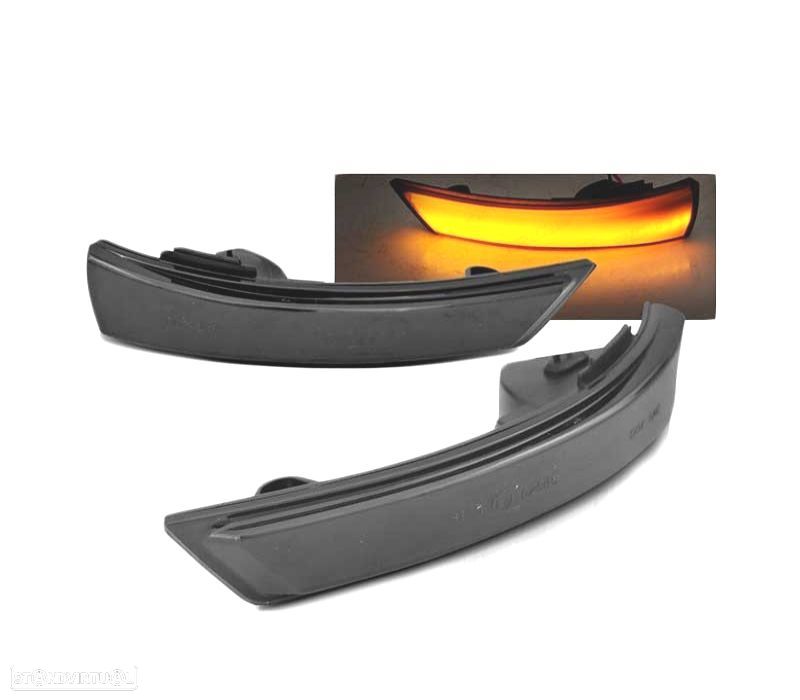 PISCAS LATERAIS LED DINAMICOS PARA ESPELHOS PARA FORD FOCUS 08-18 MONDEO 2010-2014 - 1