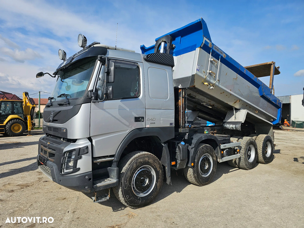 Volvo FMX 540 8x4 HD full complet autobasculanta basculanta