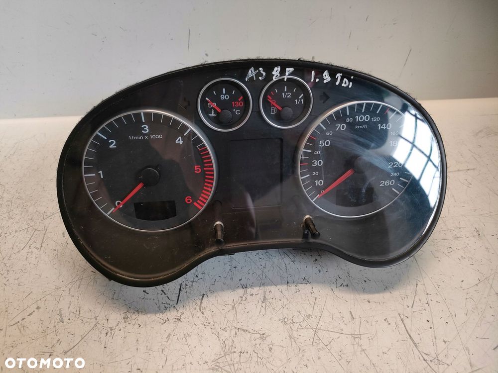 AUDI A3 8P 1.9 TDI 3-DRZWI 03- LICZNIK ZEGARY 8P0920900B - 3