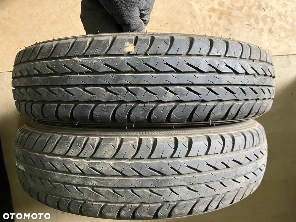 KOŁA FELGI CYTRYNKI FIAT 126P MALUCH DWIE SZTUKI Z OPONAMI DĘBICA D178 - 8