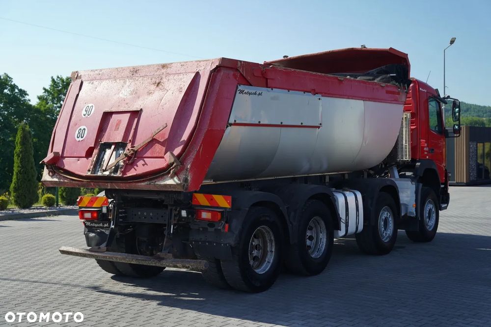 Volvo FMX 460 / 8x4 / WYWROTKA TYLNOZSYPOWA / HYDROKLAPA / I-SHIFT / PLANDEKA ELEKTRYCZNA / EURO 6 / - 13