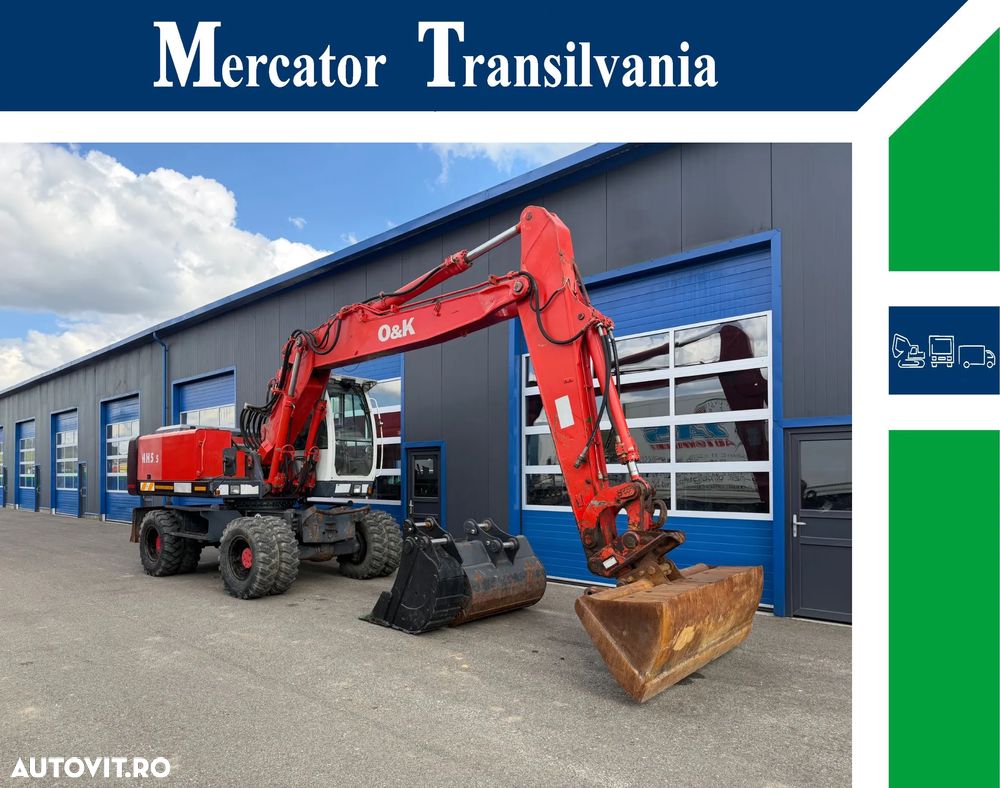 O & K Excavator pe roți O&K MH 5.5 – 20T - 2