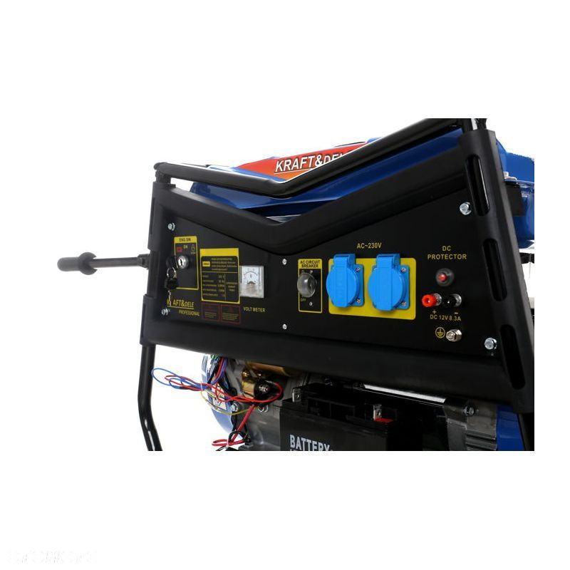 AGREGAT PRĄDOTWÓRCZY GENERATOR PRĄDU 5000W 7KM - 11