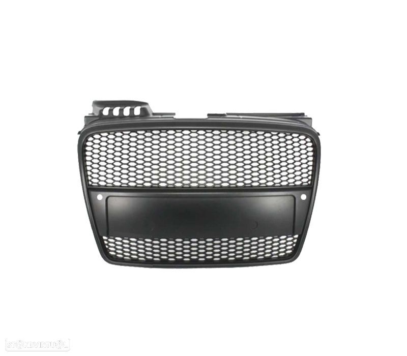 GRELHA AUDI A4 B7 04-07 PRETA + PDC - 2