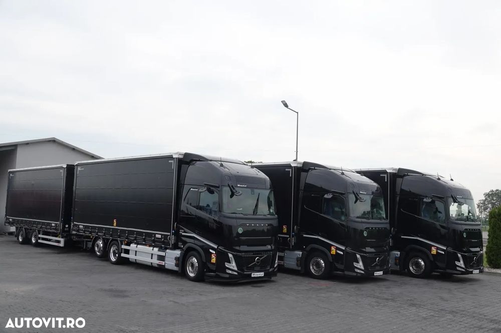 Volvo FH 500 / COMBINAT TANDEM / 120 M3 / TRANSIT / I-SAVE / AER CONDIȚIONAT PARCARE / DIRECȚIE PUNTE RIDICATĂ / ȘINCĂLĂTORI CAMION / WECON / 2025 - 1