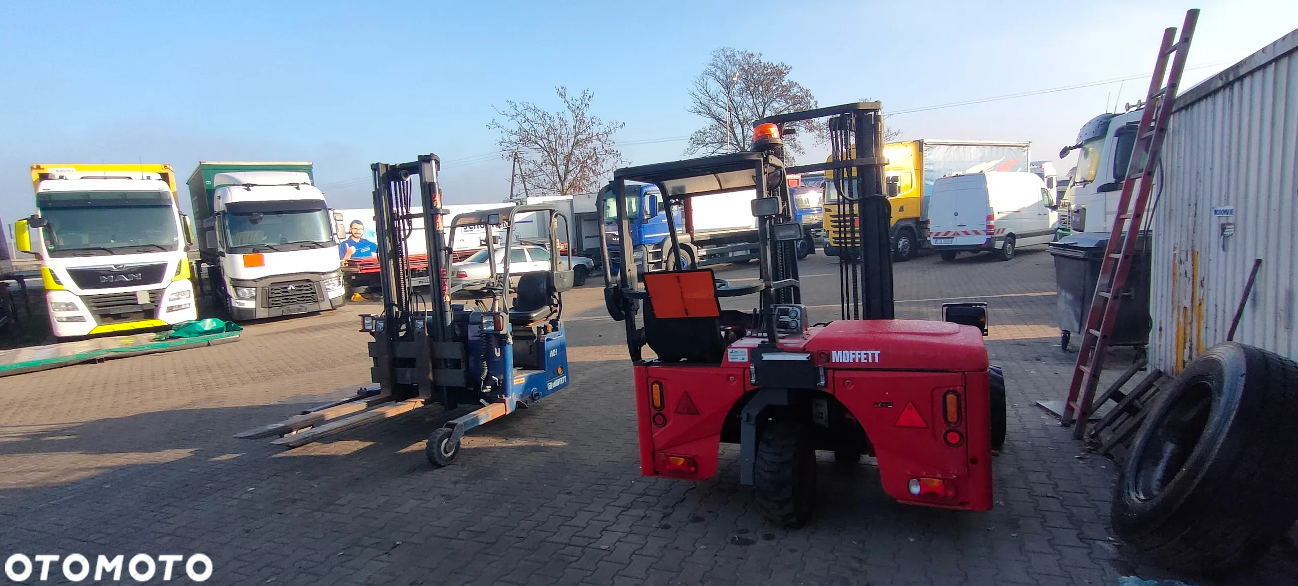 Moffett Moffet * widlak * podwieszany. * za naczepowy *kubota * 3x3 *3x1 * hiab *Palfinger - 12