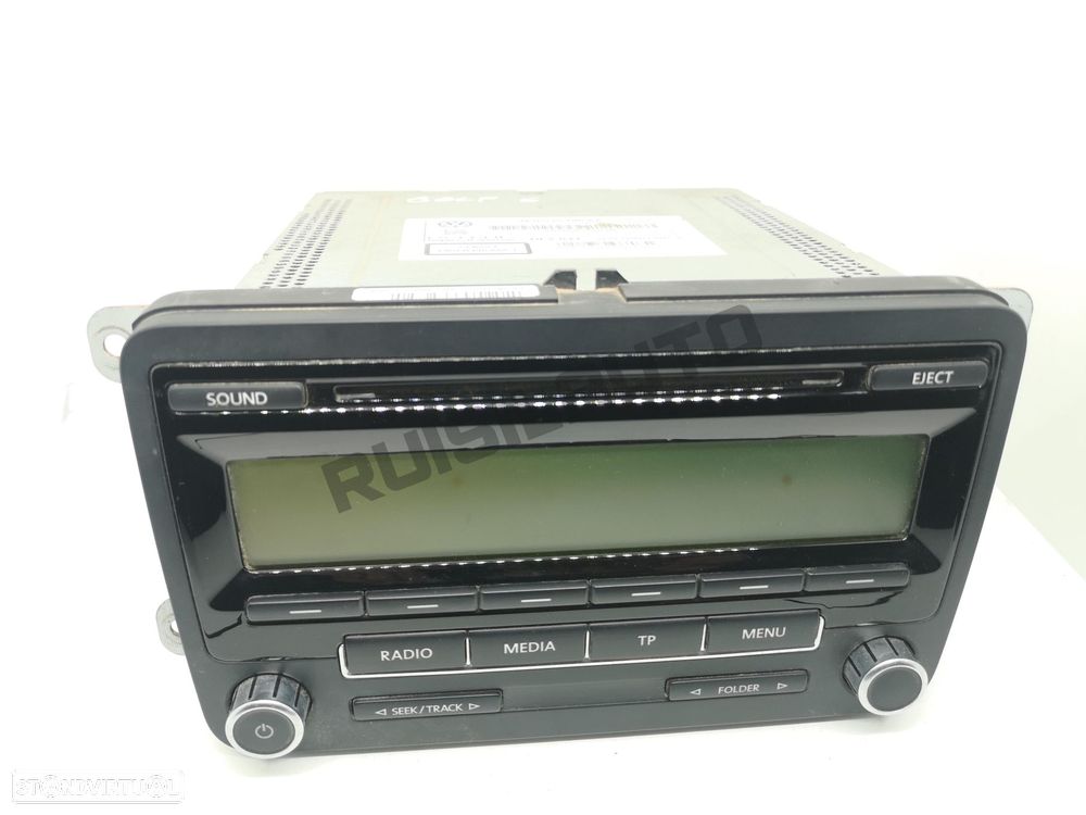 Rádio 1k003_5186aa Vw Golf Vi (5k) [2008_2014] 2.0 Tdi - 1