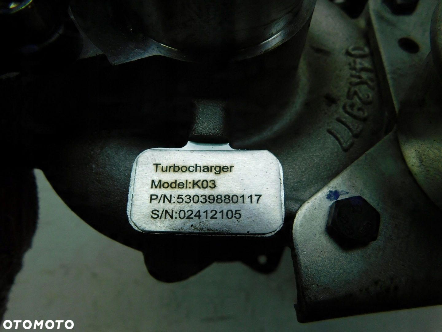 TURBINA - PEUGEOT 207 208 308 RCZ CITROEN DS3 RACING 1.6 THP 53039880117 - 3