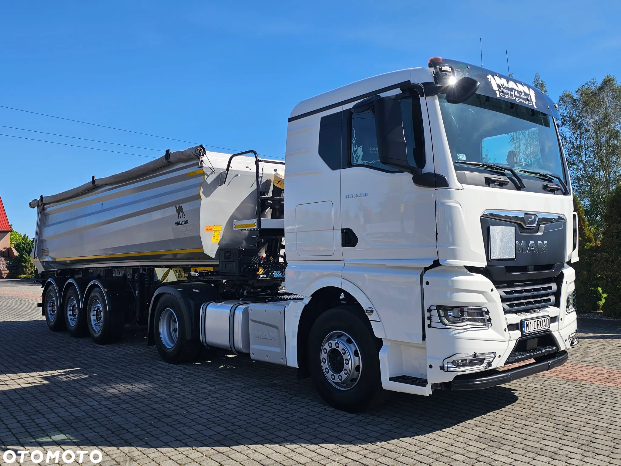 MAN TGX 18.510 HYDRAULIKA+WIELTON 28m ZESTAW JAK NOWY! - 11