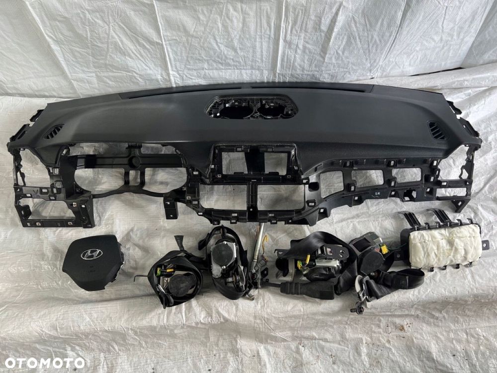 TUCSON III LIFT KONSOLA DESKA AIRBAG PODUSZKI ORYG