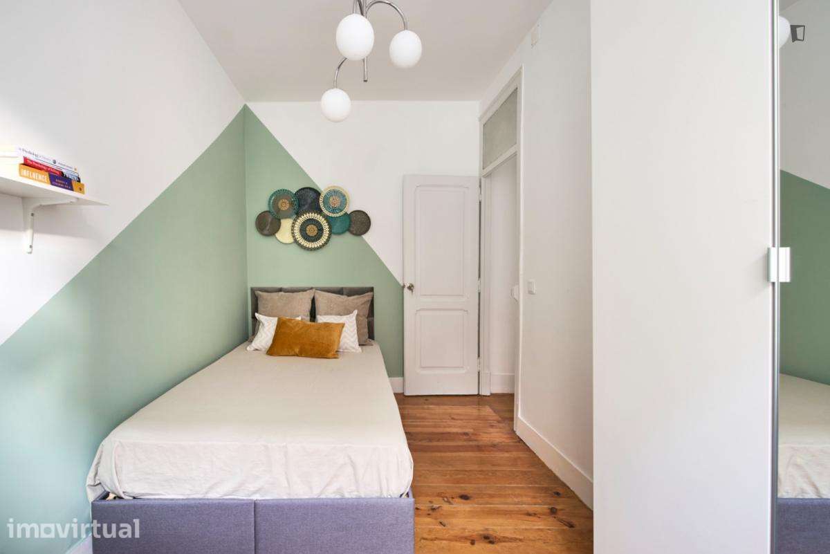 Quarto - localizado em Arroios Lisbon - Grande imagem: 3/28