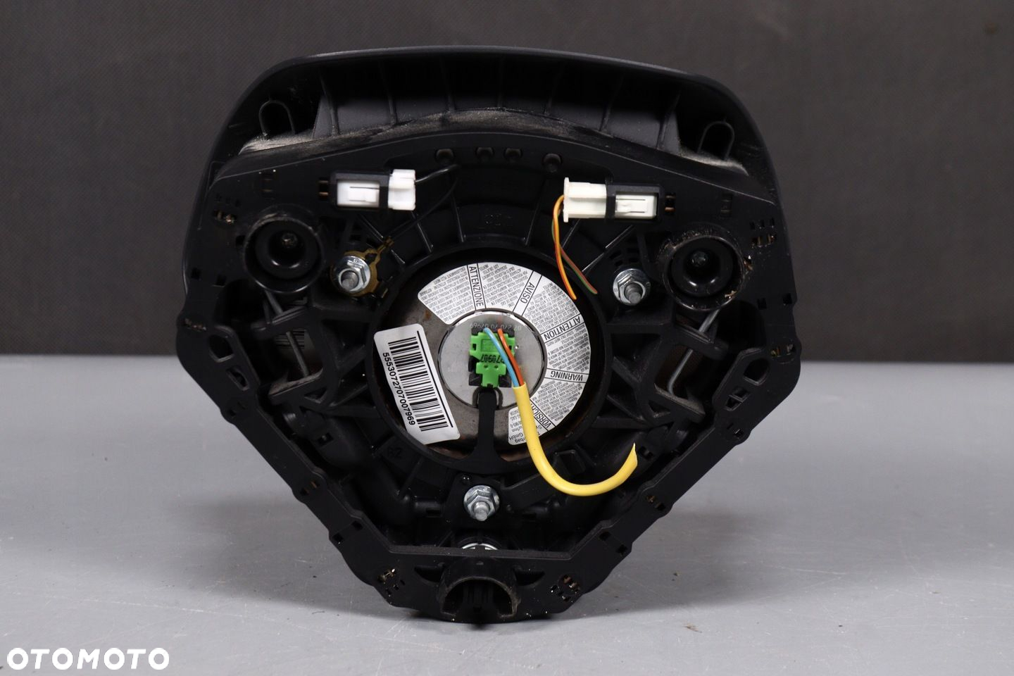 Poduszki AIRBAG Pasy Citroen Nemo ORYGINAŁ 08- DEMONTAŻ SZARE - 3