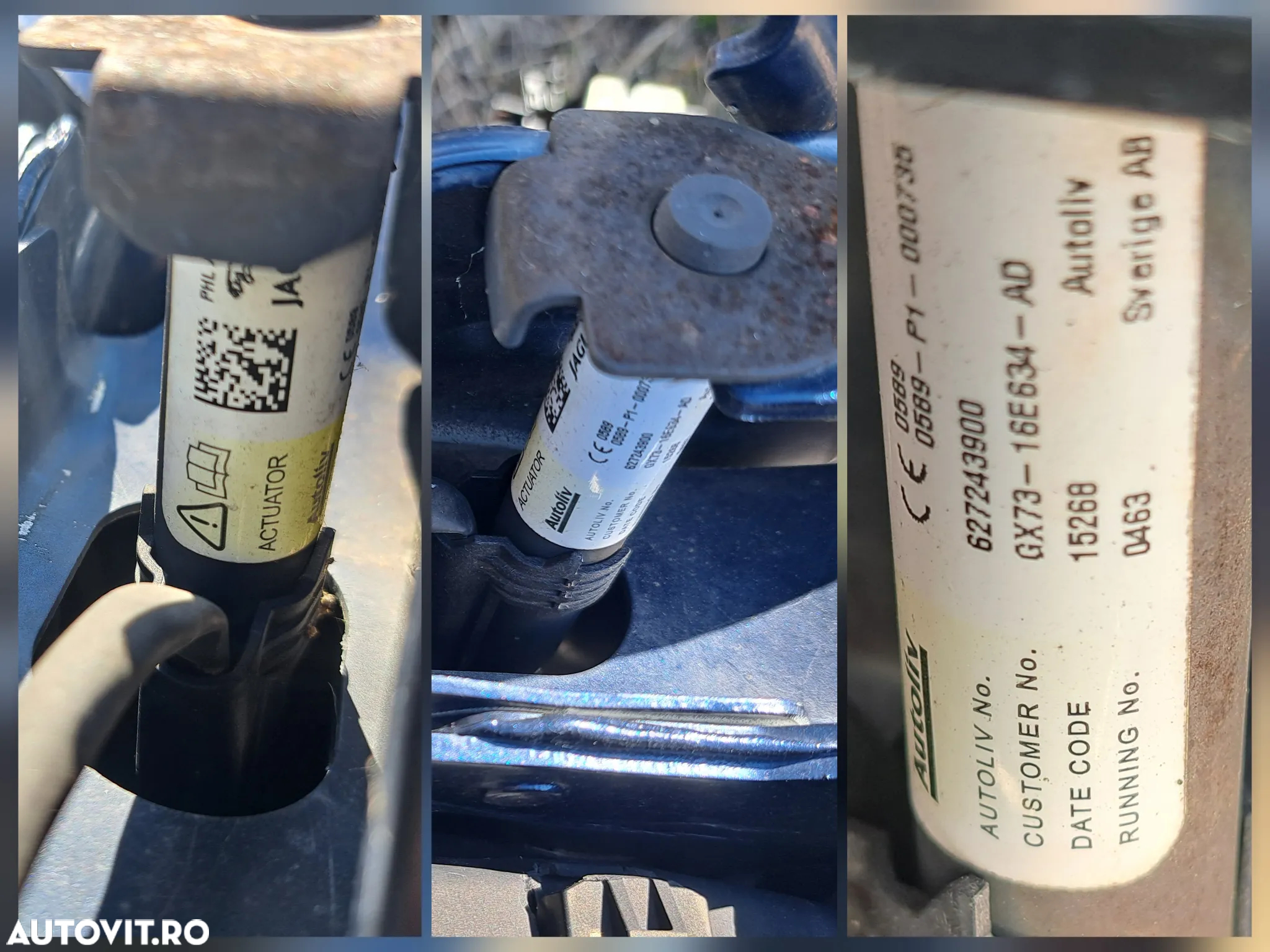 Stop stanga dreapta haion Luneta Ceasuri bord diesel Oglinda dreapta cu electrocrom Ansamblu stergatoare Capsa airbag balama capota Cui tractare Jaguar XE XF 2016-2024 - 7